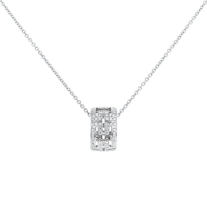 [Edler Schmuck] PARENTESI HALSKETTE SILBER DIAMANT