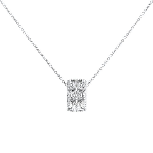 [Edler Schmuck] PARENTESI HALSKETTE SILBER DIAMANT