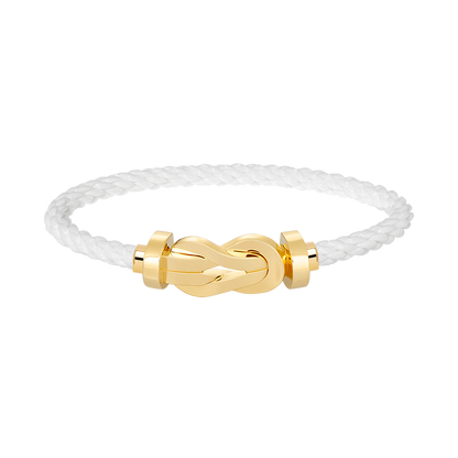 [Edler Schmuck] CHANCE GROSSES 8-FACH-ARMBAND MIT SCHNALLE OHNE DIAMANT GOLD