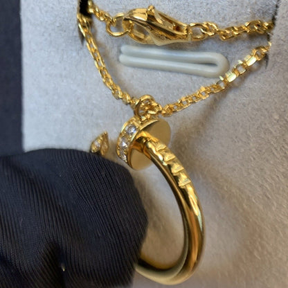 [Edler Schmuck]JUSTE HALSKETTE GOLD 