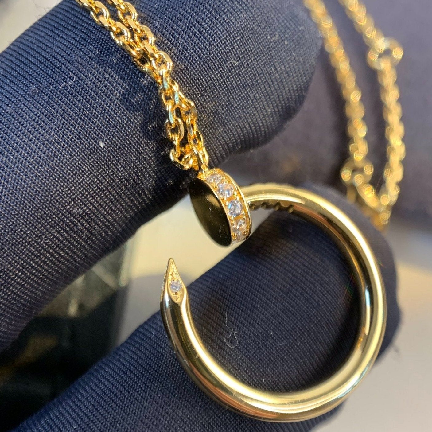 [Edler Schmuck]JUSTE HALSKETTE GOLD 