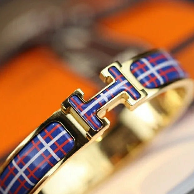 [Edler Schmuck]H TARTAN ARMBAND 12MM