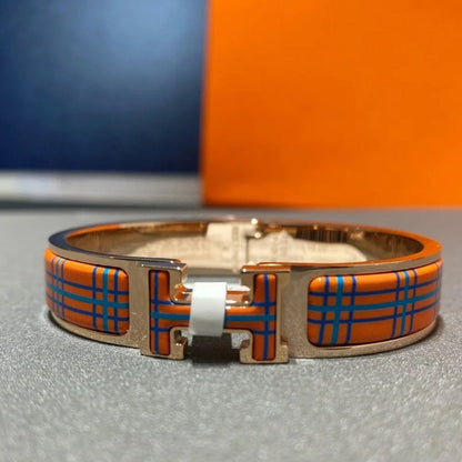 [Edler Schmuck]H TARTAN ARMBAND 12MM