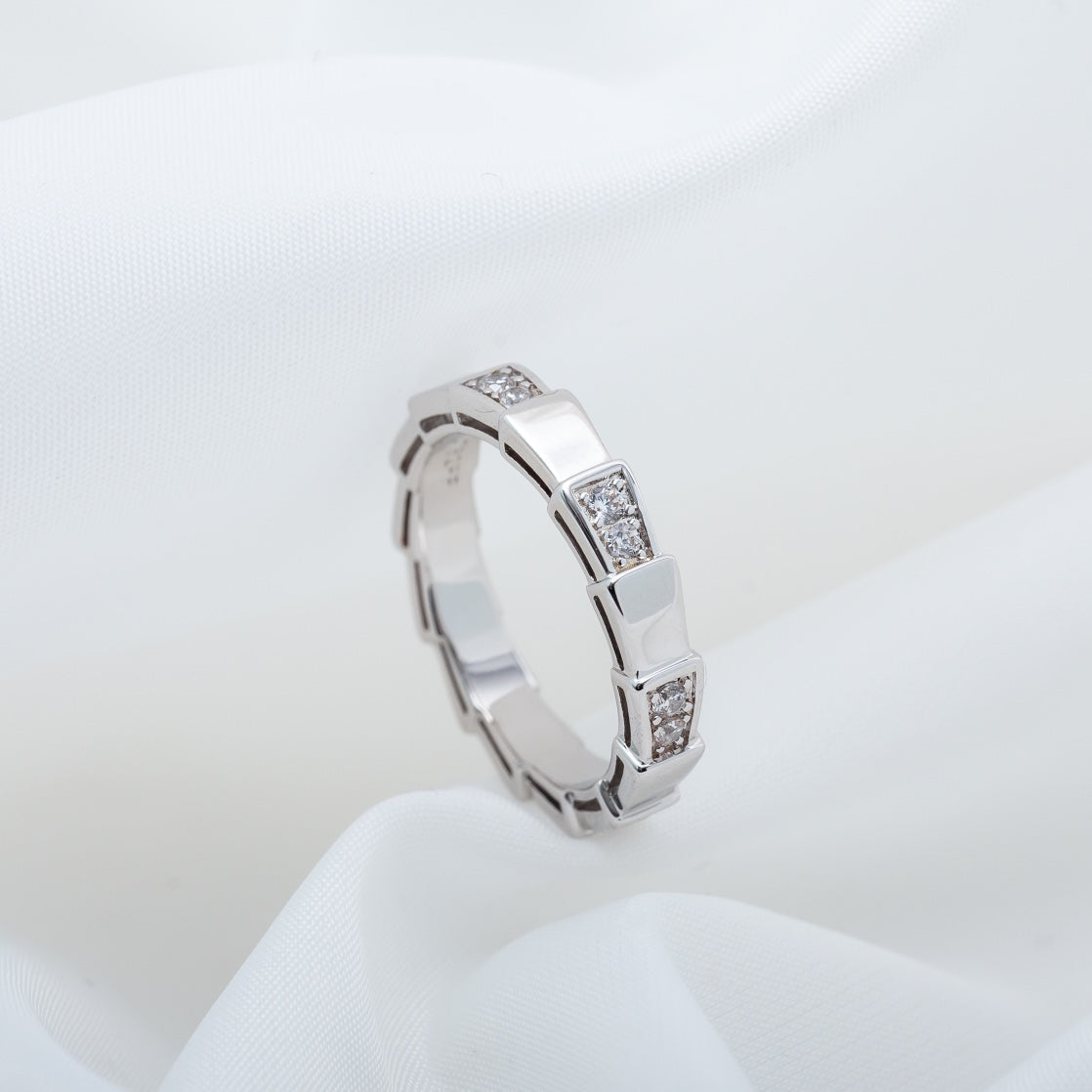 [Edler Schmuck] SERPENTI RING SILBER 3MM