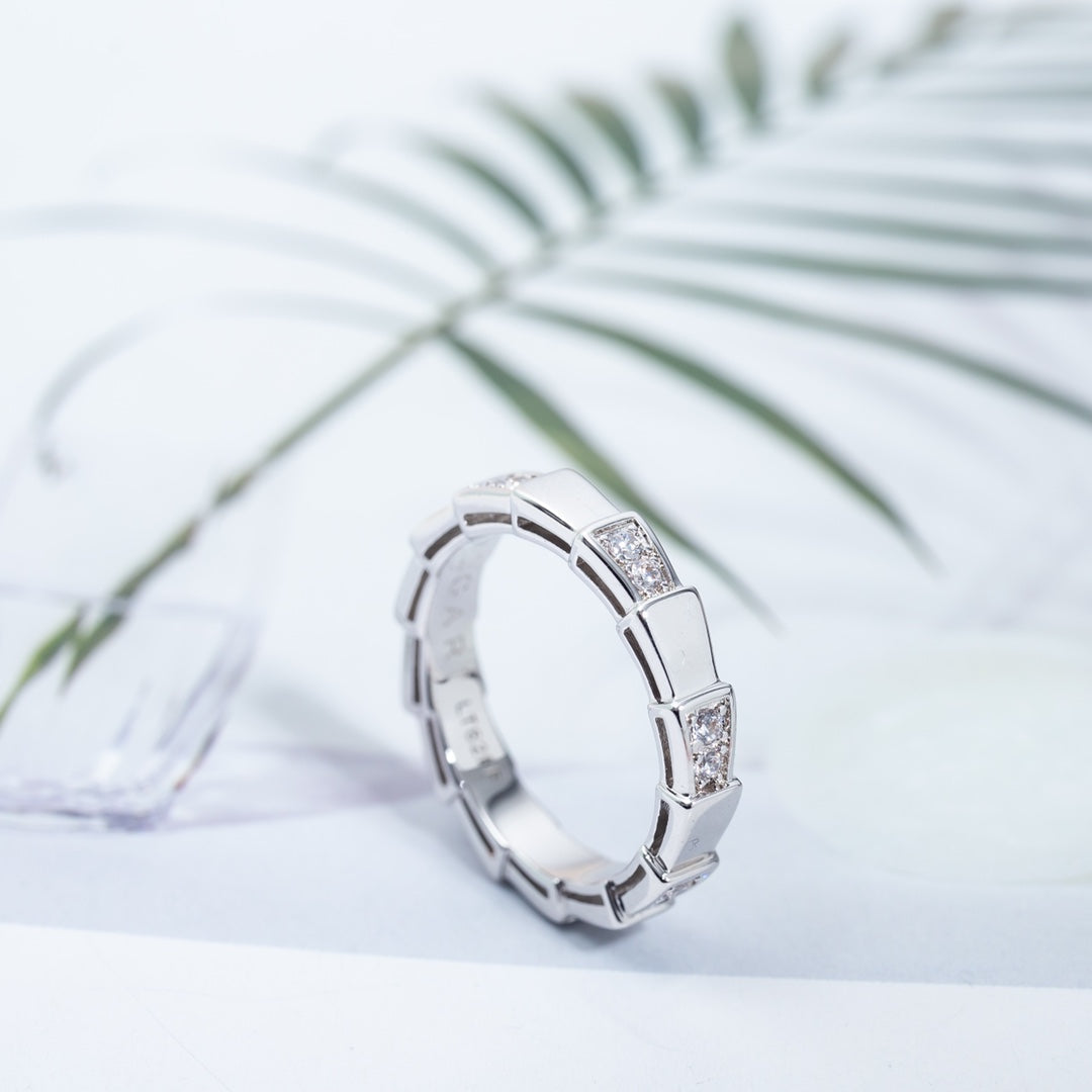 [Edler Schmuck] SERPENTI RING SILBER 3MM