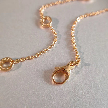 [Edler Schmuck]ZERO 1 HALSKETTE ROSA GOLD