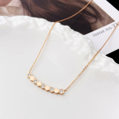 [Noble Jewelry]BEE MY LOVE DIAMOND NECKLACE