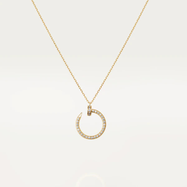 [Edler Schmuck]JUSTE HALSKETTE GOLD DIAMANTEN 