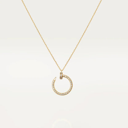 [Edler Schmuck]JUSTE HALSKETTE GOLD DIAMANTEN 