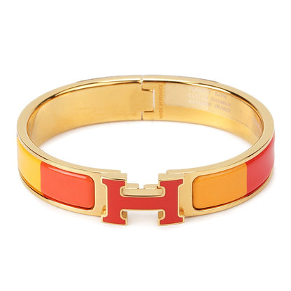 [Edler Schmuck]H ARMBAND ORANGE REGENBOGEN KERAMIK