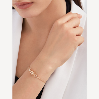 [Edler Schmuck]ZERO 1 SOFT ROSÉGOLD ARMBAND