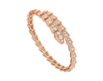 [Edler Schmuck]SERPENTI ARMBAND 6,8MM ROSGOLD DIAMANT 