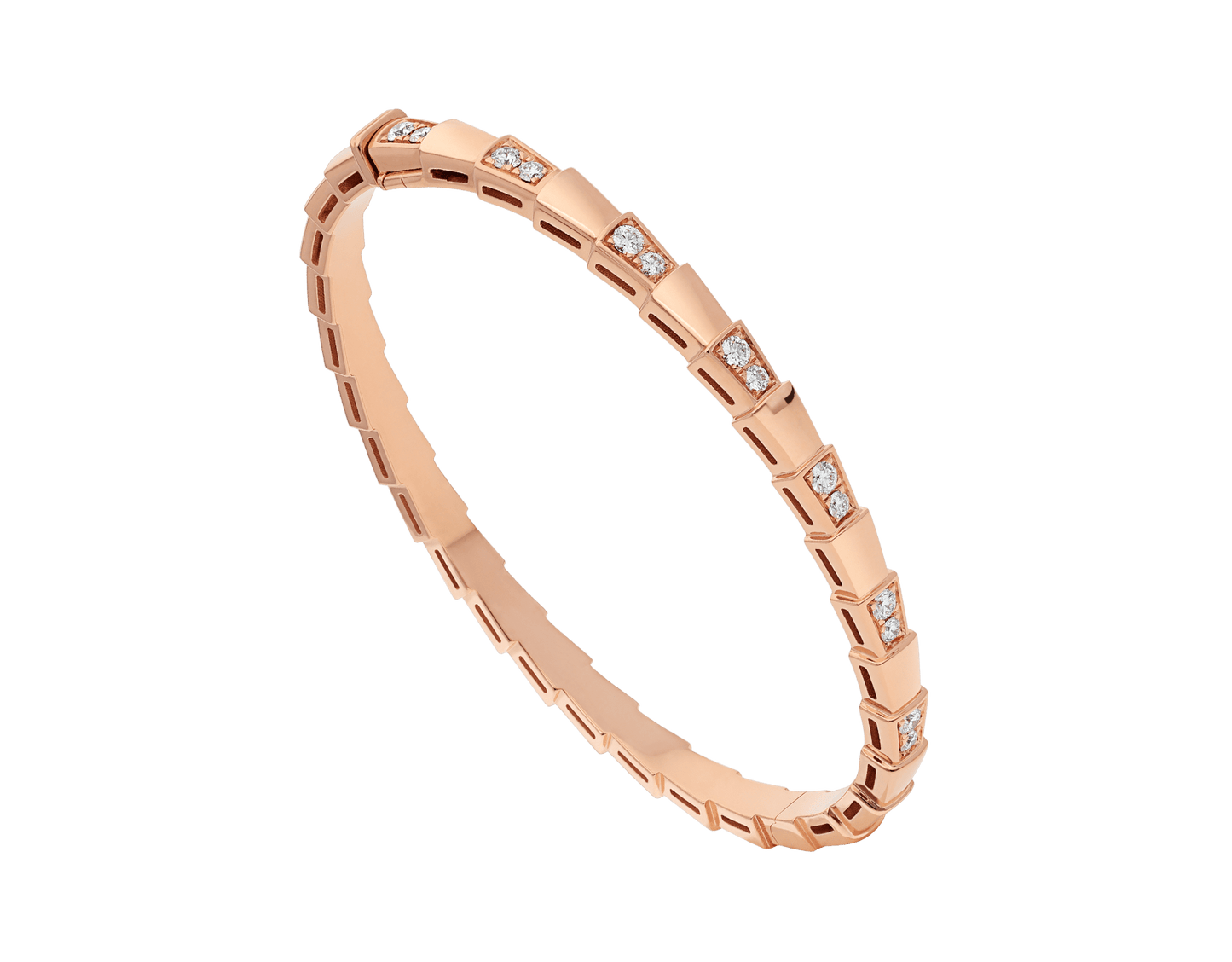 [Edler Schmuck]SERPENTI KLEINES ARMBAND ROSGOLD DIAMANT