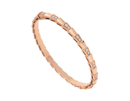 [Edler Schmuck]SERPENTI KLEINES ARMBAND ROSGOLD DIAMANT