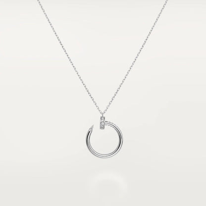 [Edler Schmuck]JUSTE HALSKETTE SILBER 