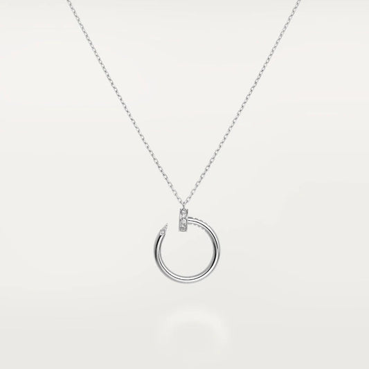 [Edler Schmuck]JUSTE HALSKETTE SILBER 