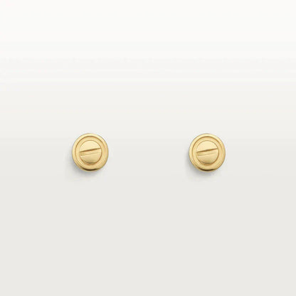 [Edler Schmuck] LIEBE OHRRINGE GOLD 7,2 MM