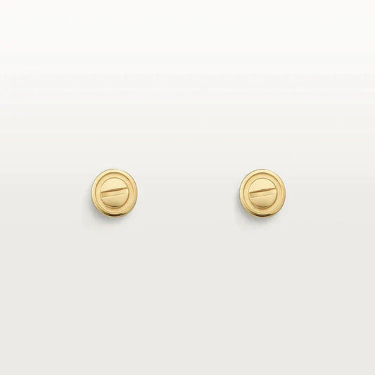 [Edler Schmuck] LIEBE OHRRINGE GOLD 7,2 MM