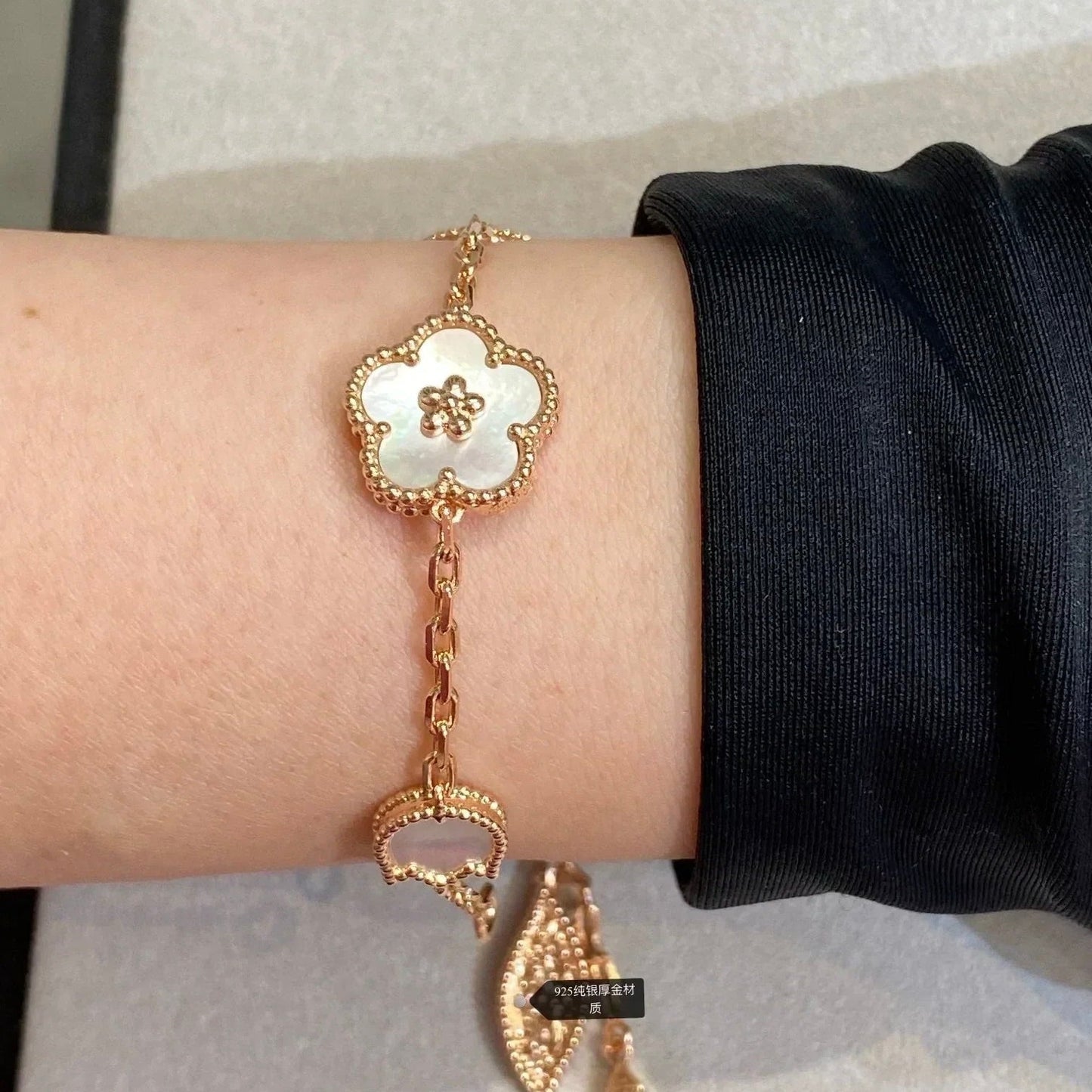 [Edler Schmuck]LUCKY SPRING 5 MOTIV ARMBAND