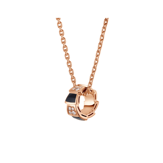 [Edler Schmuck] SERPENTI PEDANT DIAMANT HALSKETTE