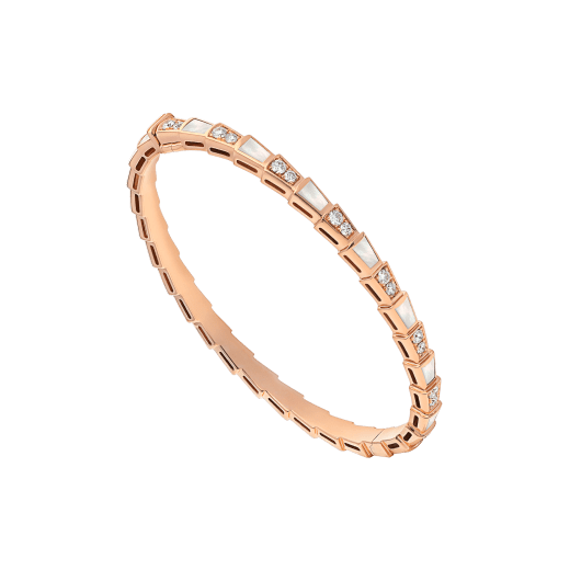 [Edler Schmuck]SERPENTI ARMBAND ROSGOLD MOP DIAMANT 