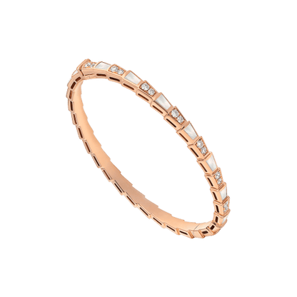 [Edler Schmuck]SERPENTI ARMBAND ROSGOLD MOP DIAMANT 