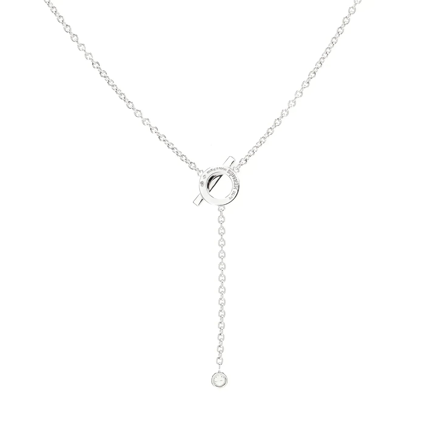 [Edler Schmuck]FINESSE SILBER DIAMANT HALSKETTE