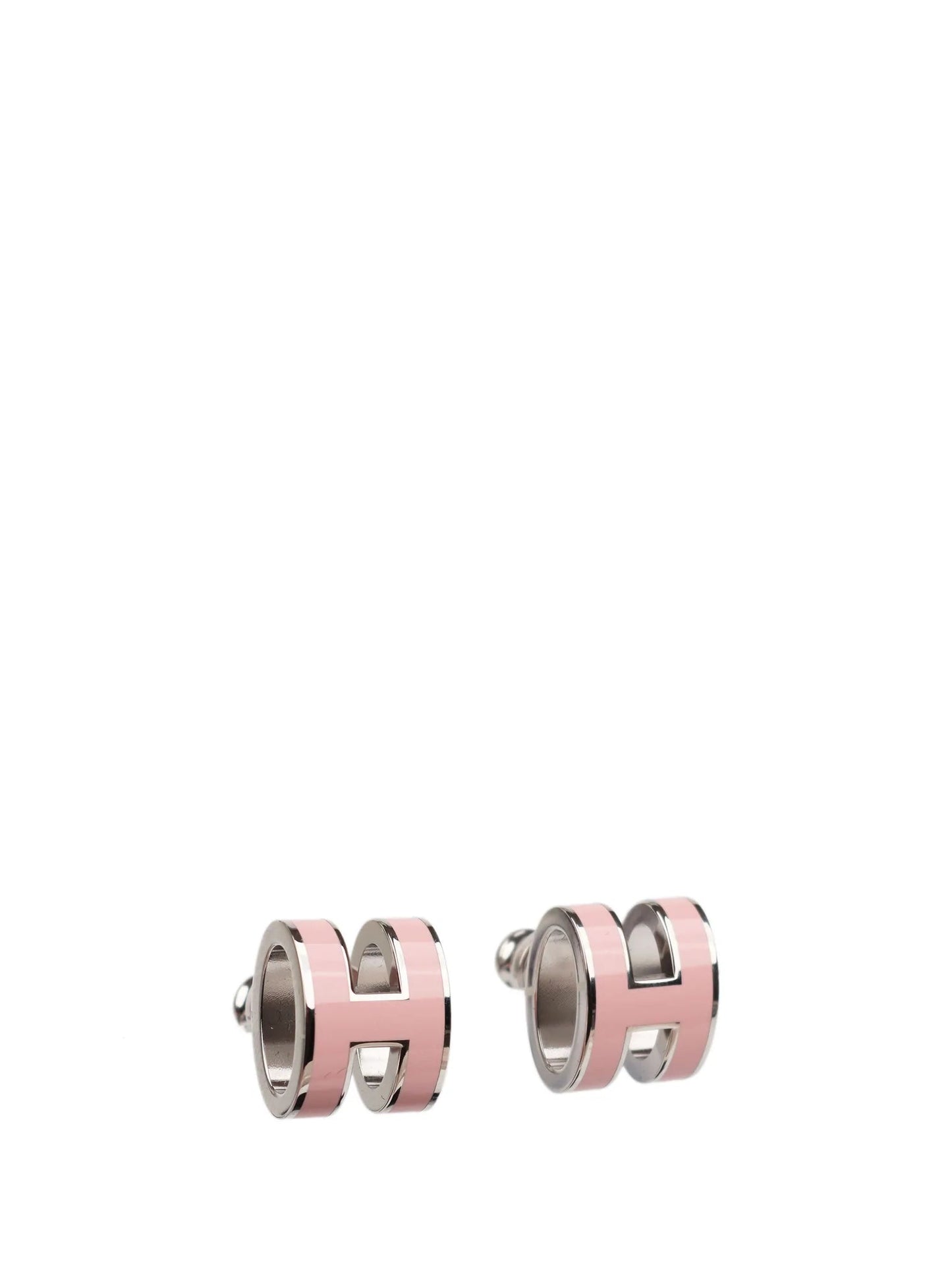 [Edler Schmuck] MINI POP H SILBER OHRRINGE ROSA