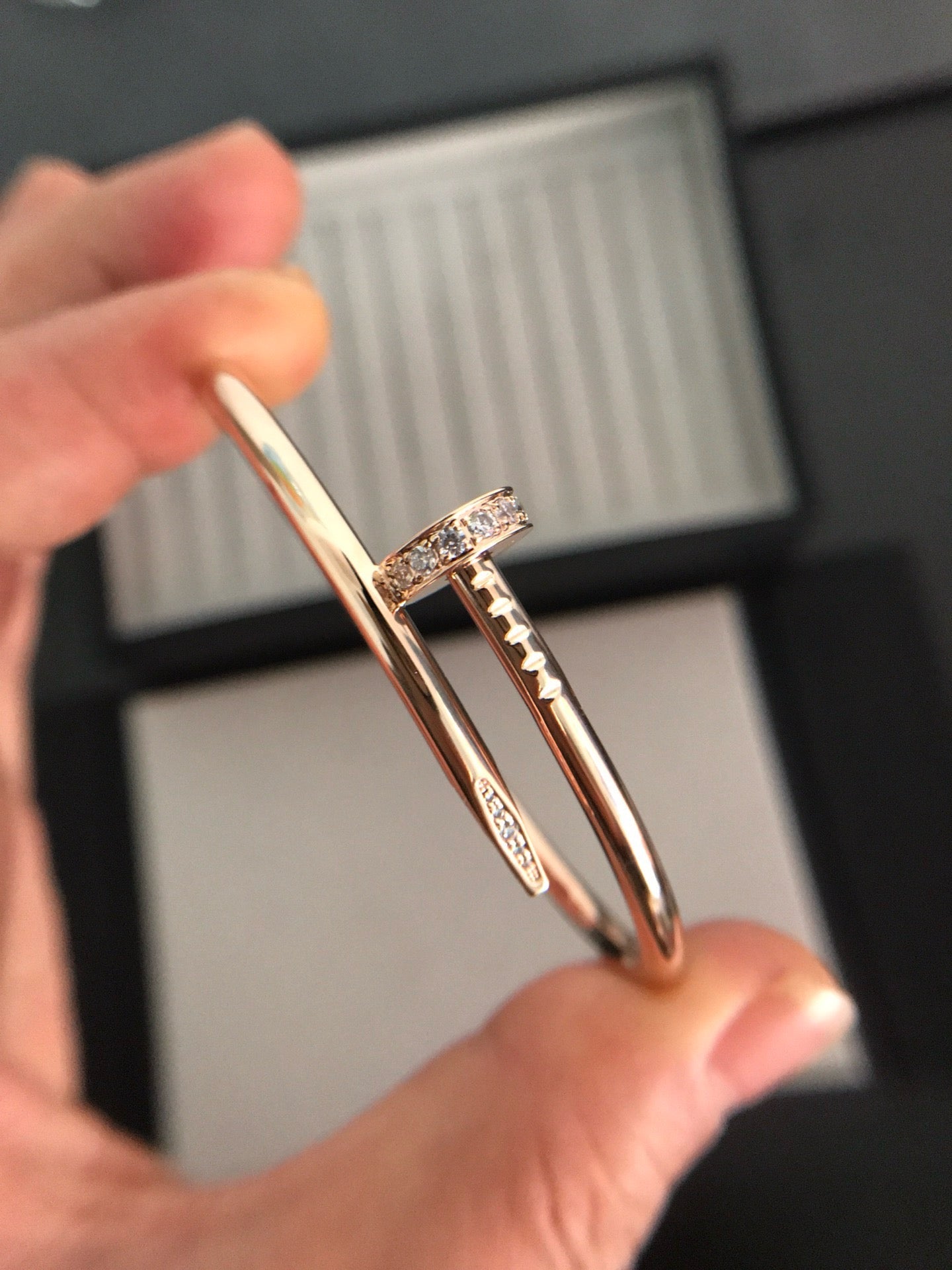 [ノーブルジュエリー]JUSTE ブレスレット 3.5MM ダイヤモンド