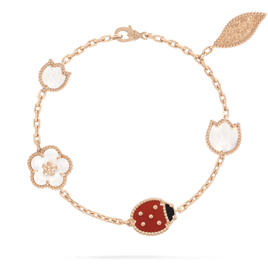 [Edler Schmuck]LUCKY SPRING 5 MOTIV ARMBAND