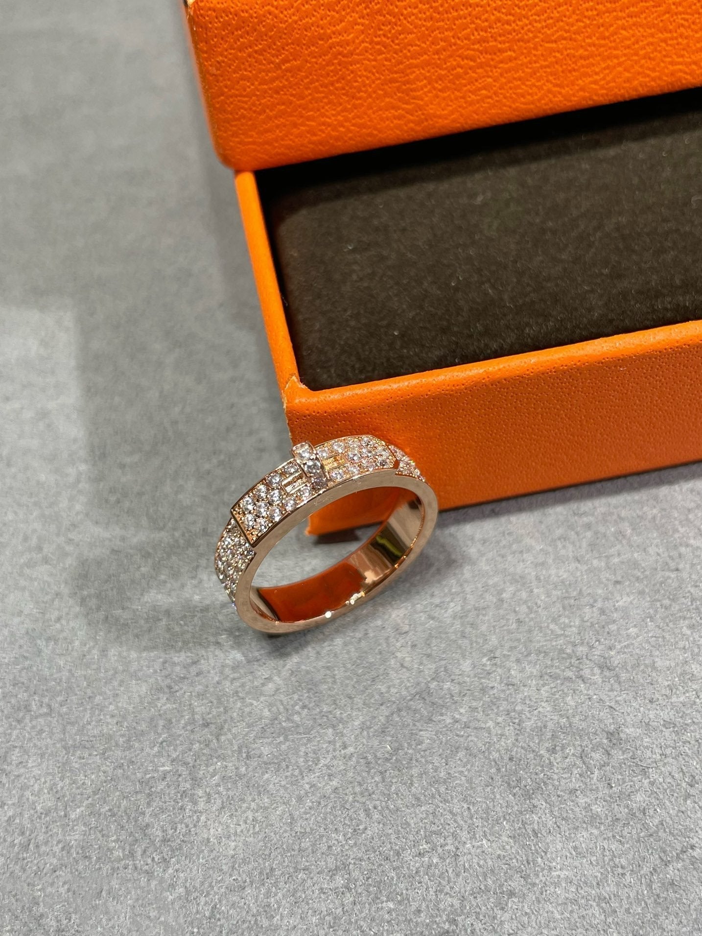 [Edler Schmuck]KELLY ROSÉGOLD DIAMANTRING