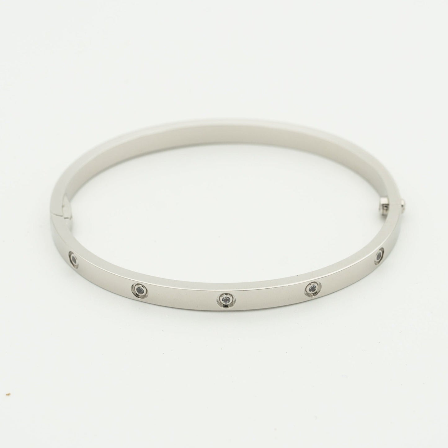 [Edler Schmuck] LIEBE ARMBAND 3,65 MM 10 DIAMANTEN