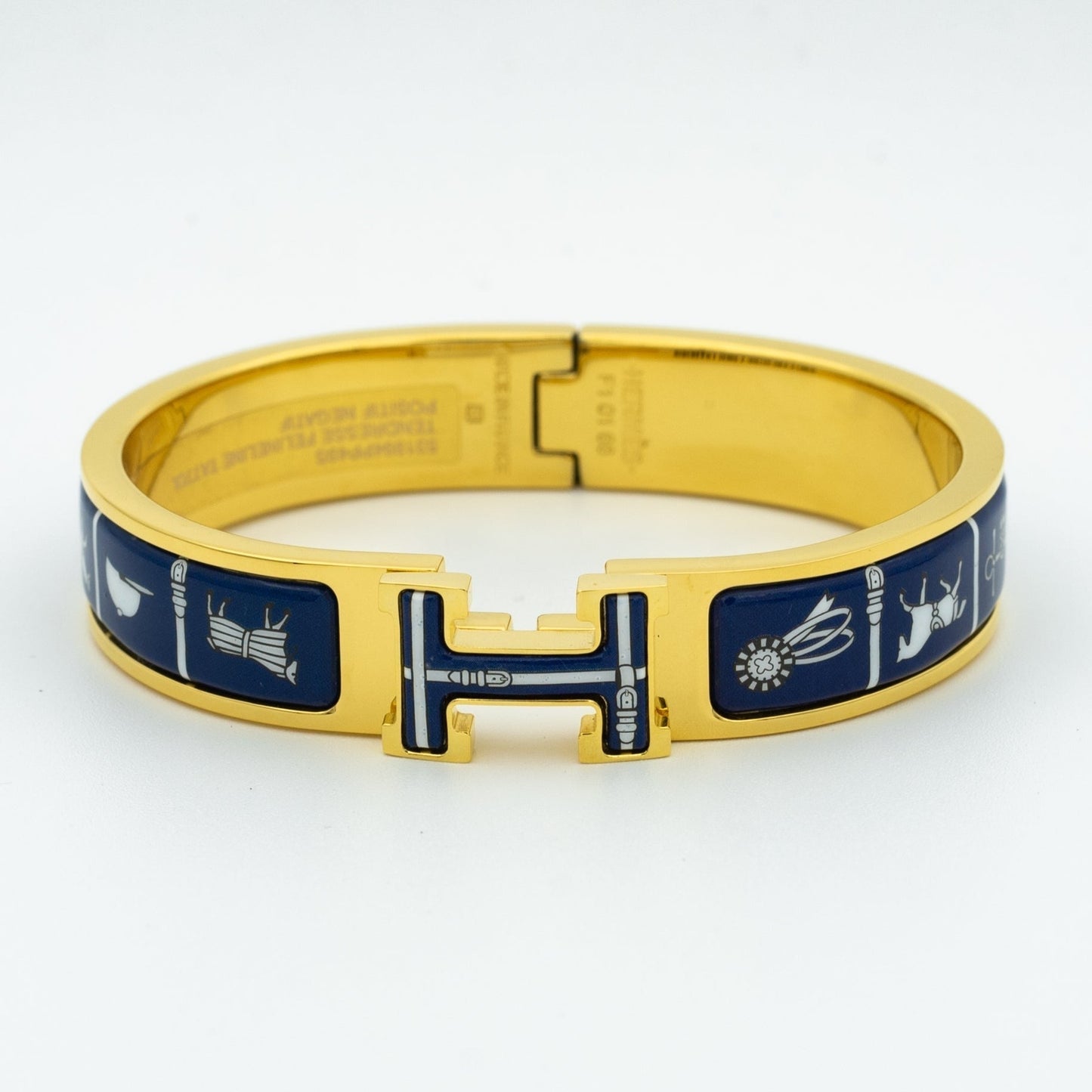 [Edler Schmuck]H ARMBAND BLAU KERAMIK