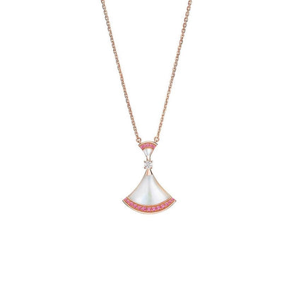 [Edler Schmuck] TRAUM HALSKETTE MOP PINK DIAMOND