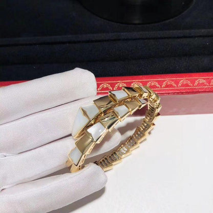 [Edler Schmuck]SERPENTI ARMBAND MOP GOLD