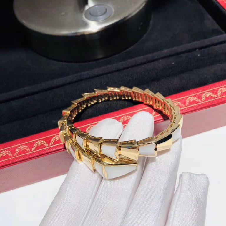 [Edler Schmuck]SERPENTI ARMBAND MOP GOLD