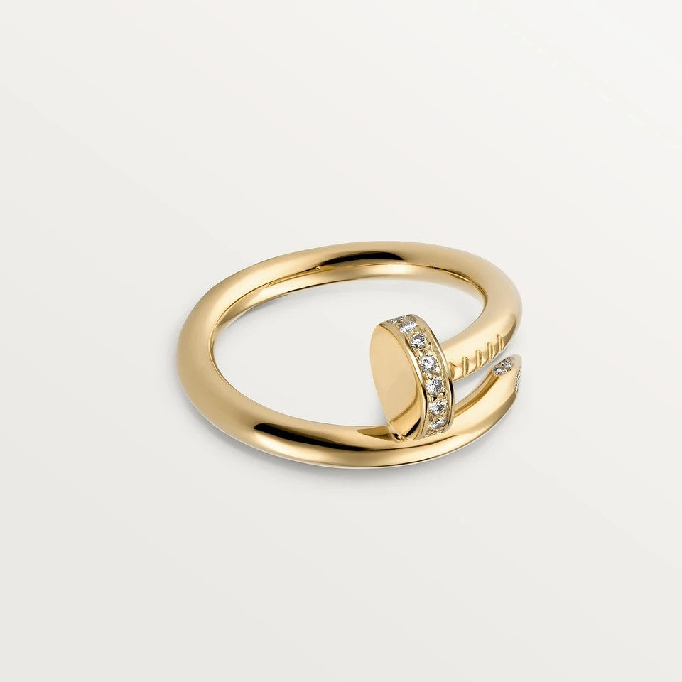 [Edler Schmuck]JUSTE RING 2,65 MM GOLD DIAMANT